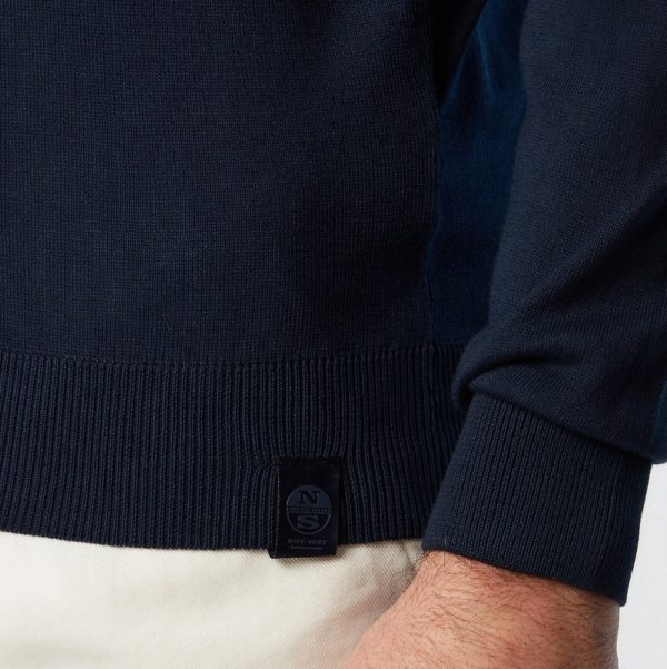 Maglia girocollo blu North Sails - immagine 4