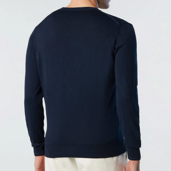 Maglia girocollo blu North Sails - immagine 2