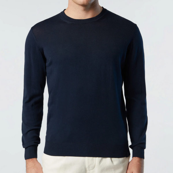 Maglia girocollo blu North Sails