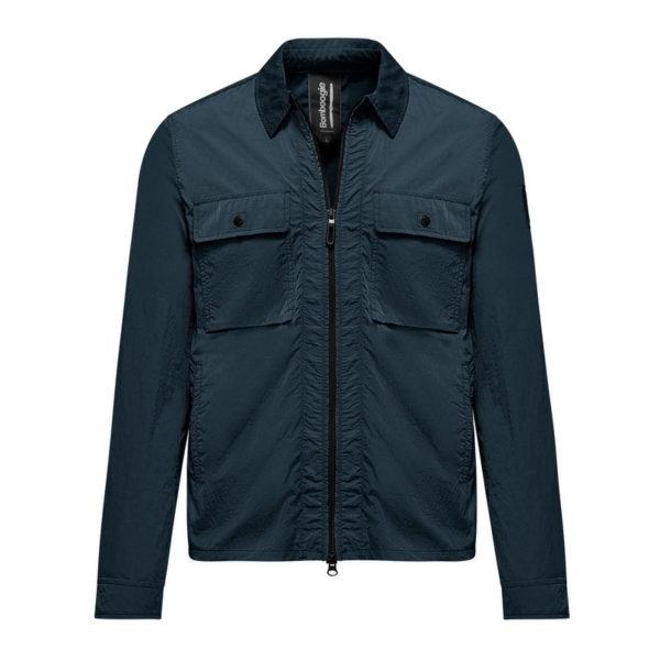 Giacca-camicia in nylon goffrato Bomboogie