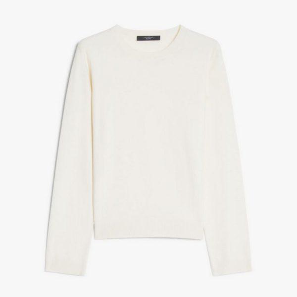 Maglia seta-lana panna Weekend Max Mara - immagine 4