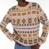 Maglia in alpaca e lana jacquard Weekend Max Mara