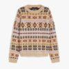 Maglia in alpaca e lana jacquard Weekend Max Mara - immagine 4