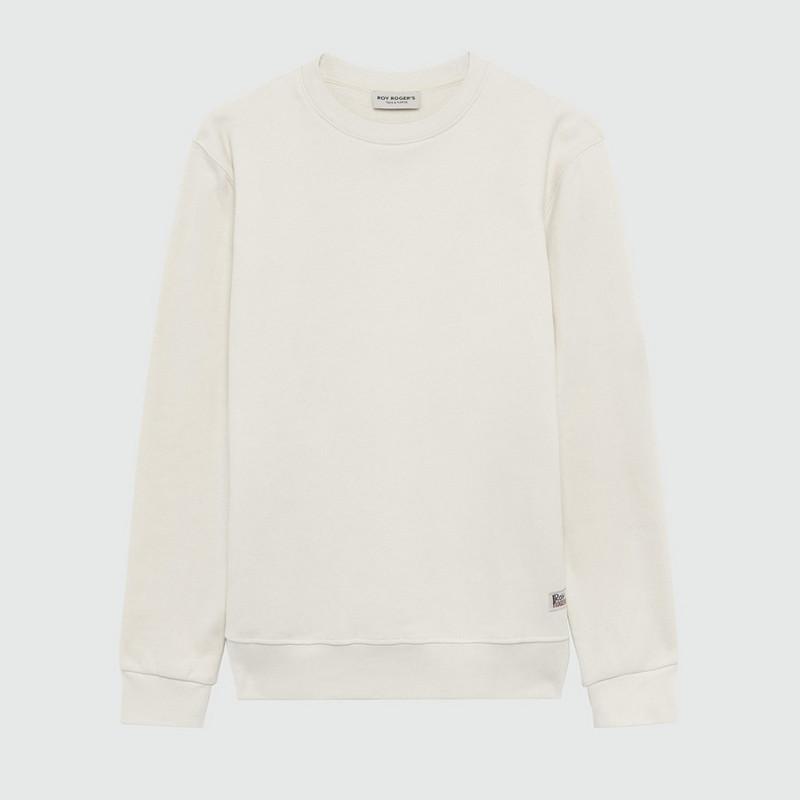 Felpa girocollo panna Roy Roger's - immagine 4