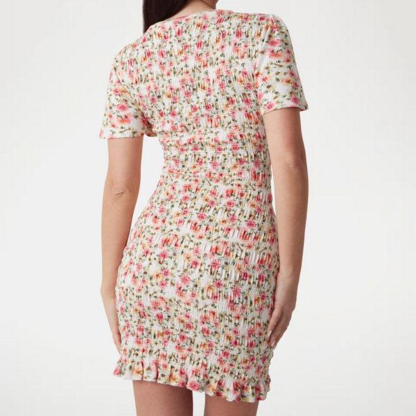 Abito mini punto smock Guess - immagine 3
