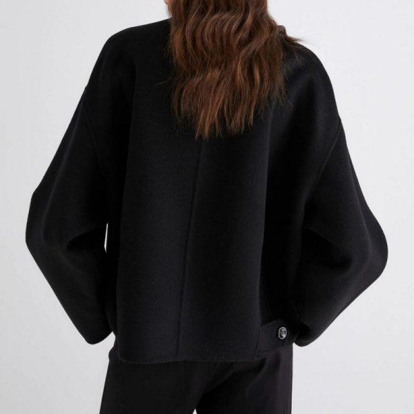 Bomber in lana nero Marella - immagine 3