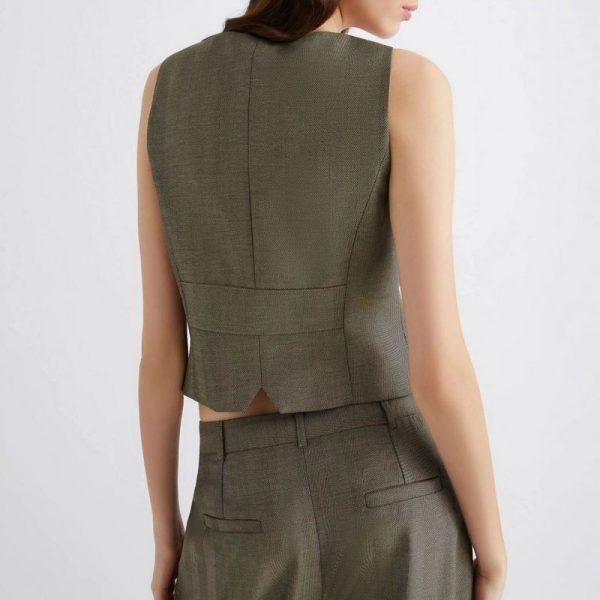 Gilet in saglia fluida Marella - immagine 3