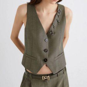 Gilet in saglia fluida Marella
