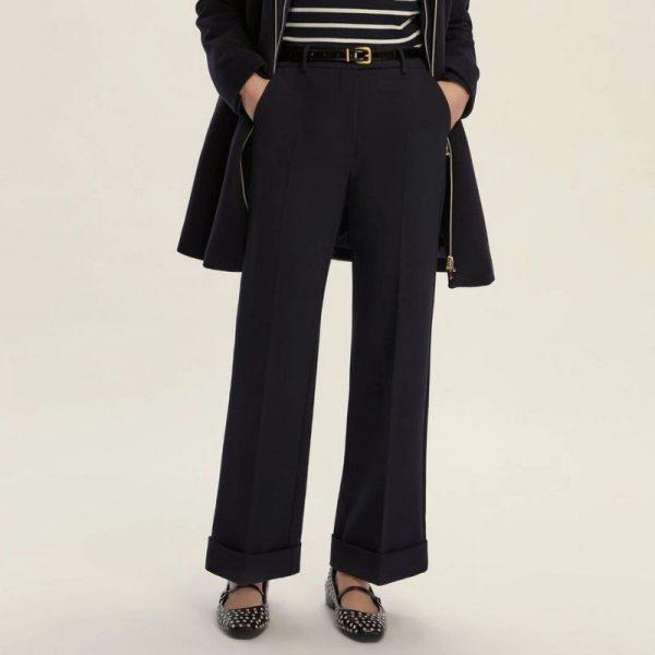 Pantalone dritto stretch Emme
