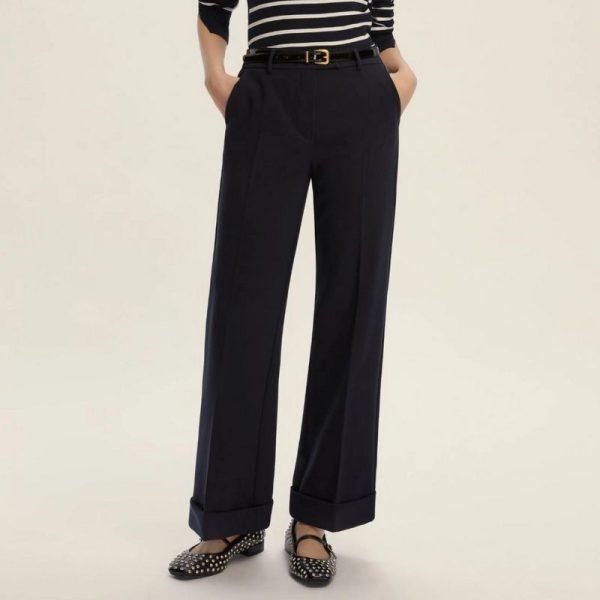 Pantalone dritto stretch Emme - immagine 2