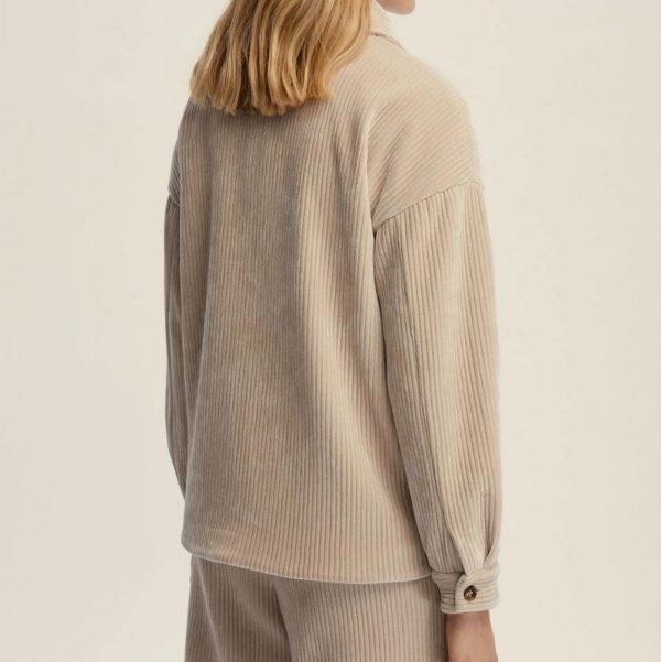 Camicia over in velluto a coste Emme - immagine 3