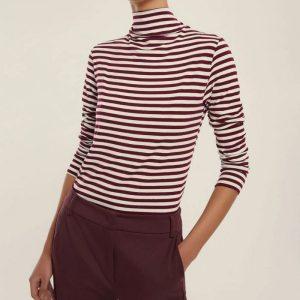 Shop 6 29 Ottobre 2025 Lupetto in jersey stretch bordeaux Emme