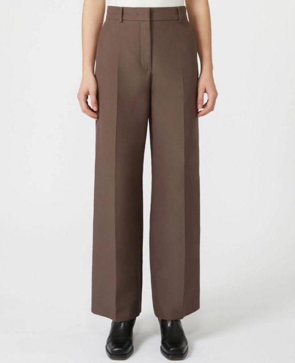Pantalone palazzo in cotone tecnico Weekend Max Mara - immagine 2
