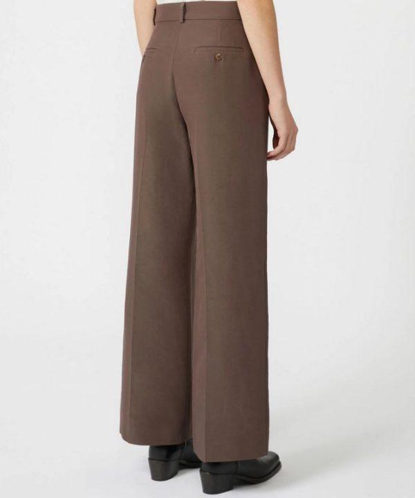 Pantalone palazzo in cotone tecnico Weekend Max Mara - immagine 3