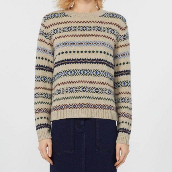 Maglia in jacquard di alpaca e lana Weekend Max Mara - immagine 2