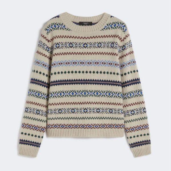 Maglia in jacquard di alpaca e lana Weekend Max Mara - immagine 4