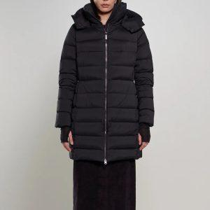 Shop 6 20 Novembre 2025 Piumino lungo nero in nylon stretch Bomboogie