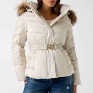 Shop 6 6 Novembre 2025 Piumino corto beige Guess