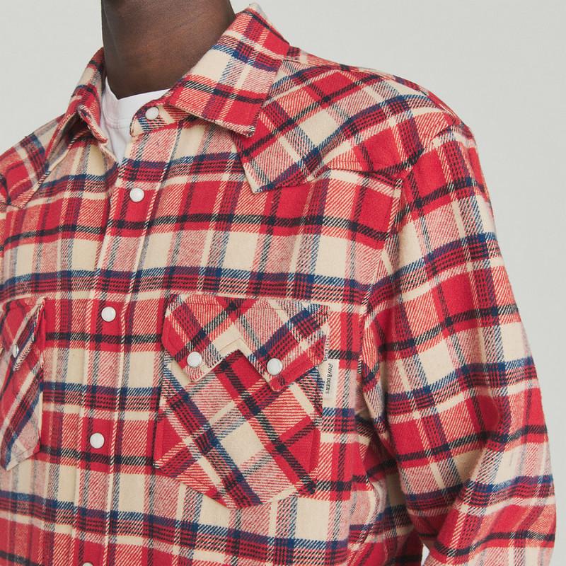 Camicia Western a quadri Roy Roger's - immagine 2