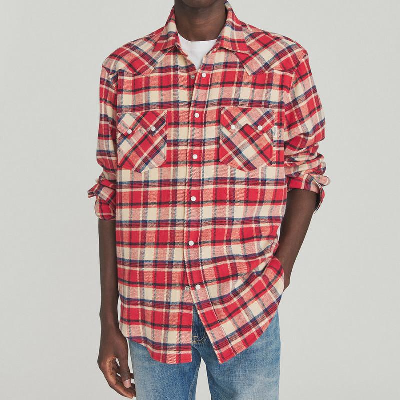 Camicia Western a quadri Roy Roger's