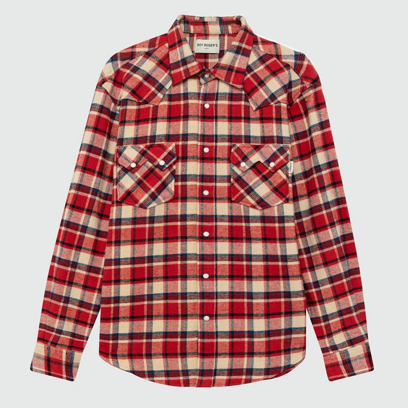 Camicia Western a quadri Roy Roger's - immagine 4