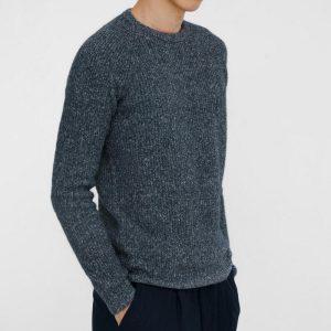 Shop 5 7 Dicembre 2025 Girocollo grigio-blu mélange Ferrante