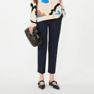 Shop 8 25 Marzo 2026 Pantalone blu in cotone stretch Weekend Max Mara