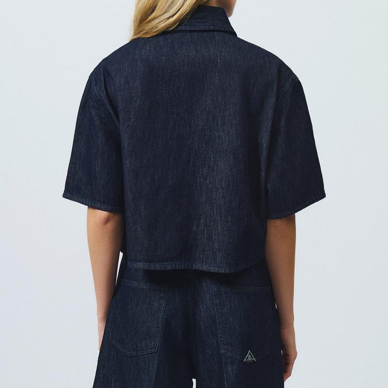 Camicia in denim light Rinse Roy Roger's - immagine 3