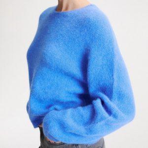 Shop 5 14 Ottobre 2026 Maglia girocollo pervinca in alpaca suri Marella