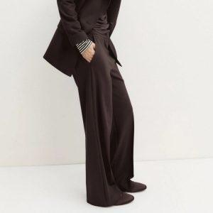 Shop 5 1 Ottobre 2026 Pantalone dritto in jersey stretch testa di moro Emme