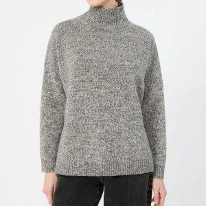 Dolcevita in filato di lana grigio medio Weekend Max Mara